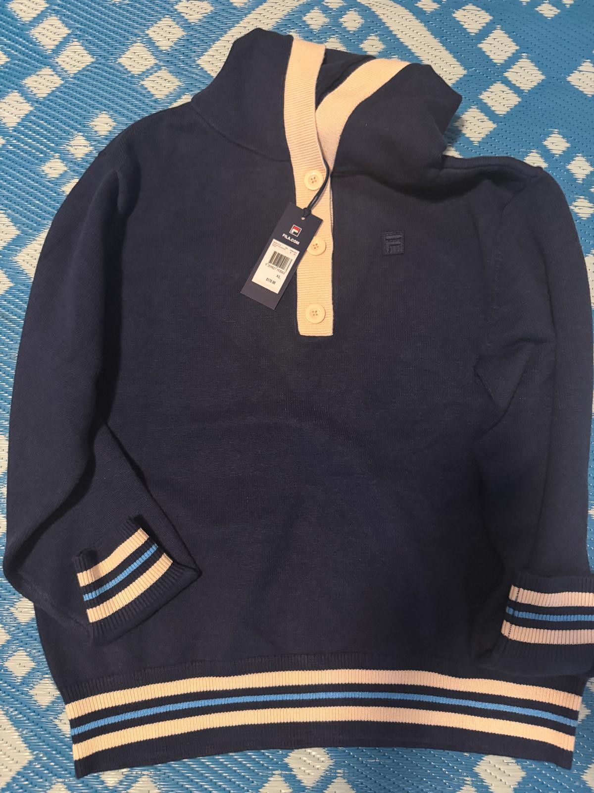 Fila black hoodie